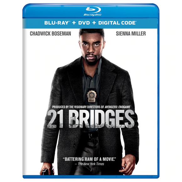 21 Bridges [Blu-ray DVD] [2019]