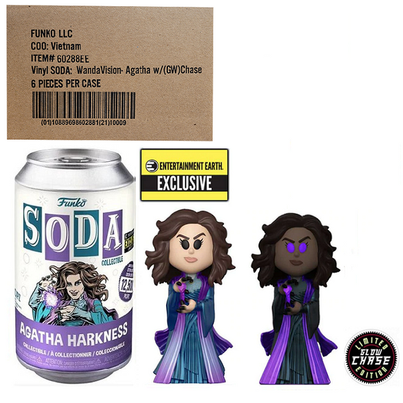 Agatha Harkness - WandaVision Funko Soda [Factory Sealed Case (6) w/Chase] [EE Exclusive]