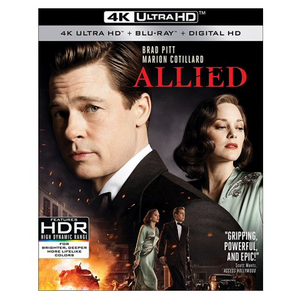 Allied [4K Ultra HD Blu-ray Blu-ray] [2016]