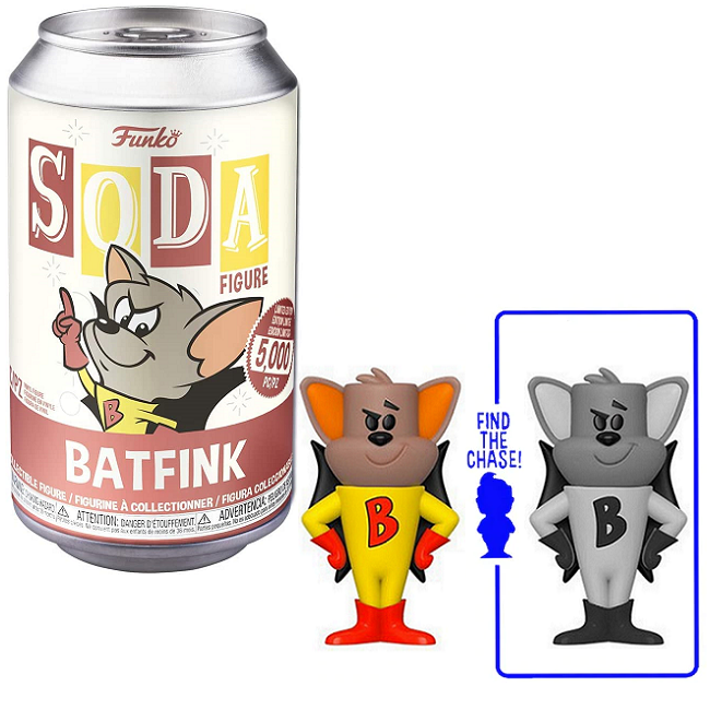 Funko Vinyl SODA: Rat Fink- Rat Fink W/Chase(IE) 1 In 6 Chance Of Receiving A Chase Variant
