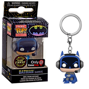 Batman - Batman 80th Funko Pocket POP! Keychain [Gamer] [GameStop Exclusive  Chase ]