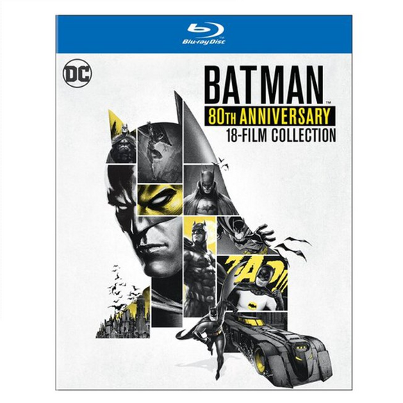 Batman 80th Anniversary 18-Film Collection