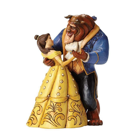 Beauty and the Beast Moonlight Waltz - Disney Traditions Statue by Jim Shore