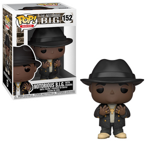 Notorious BIG with Fedora #152 - Notorious BIG Funko Pop! Rocks