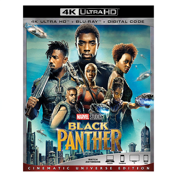 Black Panther [4K Ultra HD Blu-ray/Blu-ray] [2018]