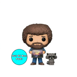 Bob Ross and Raccoon #558 - Joy of Painting Funko Pop! TV Out Of Box