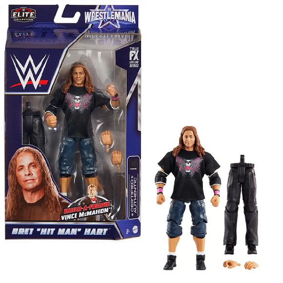 Bret Hart - WWE WrestleMania Elite Action Figure