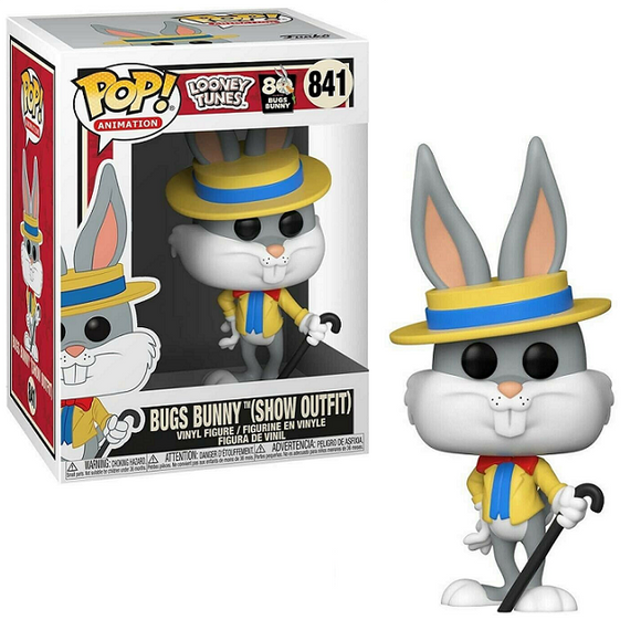 Bugs Bunny in Show Outfit #841 - Bugs 80th Funko Pop! Animation