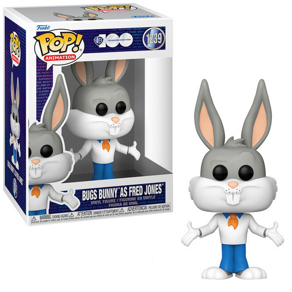 Bugs Bunny as Fred Jones #1239 - Warner Bros 100th Funko Pop! Animation
