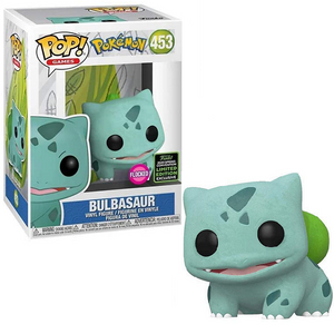Bulbasaur #453 - Pokemon Funko Pop! Games Flocked Exclusive