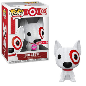Bullseye #05 - Target Funko Pop! Ad Icon Flocked Exclusive