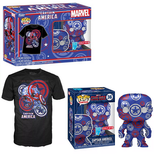 Captain America #36 – Marvel Patriotic Age Funko Pop! & Tee Exclusive Size-2XL