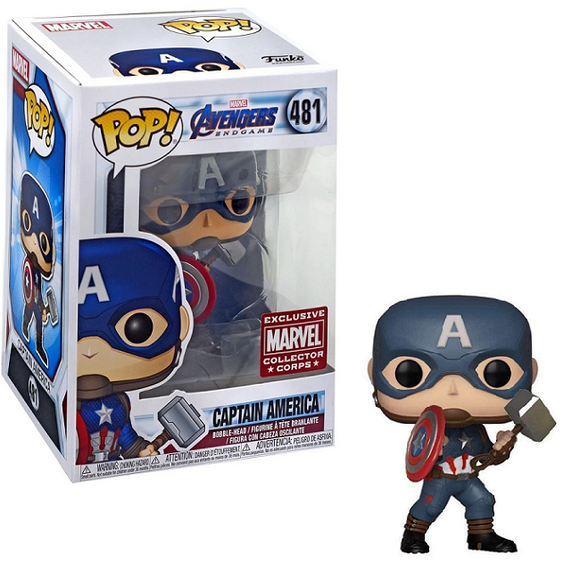 Captain America #481 - Avengers Endgame Funko Pop! Exclusive