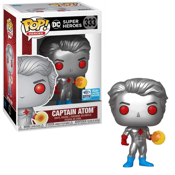 Captain Atom #333 - DC Super Heroes Funko Pop! Heroes Exclusive