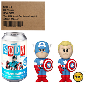 Captain America - Marvel Funko SODA Case Of 6 Figures