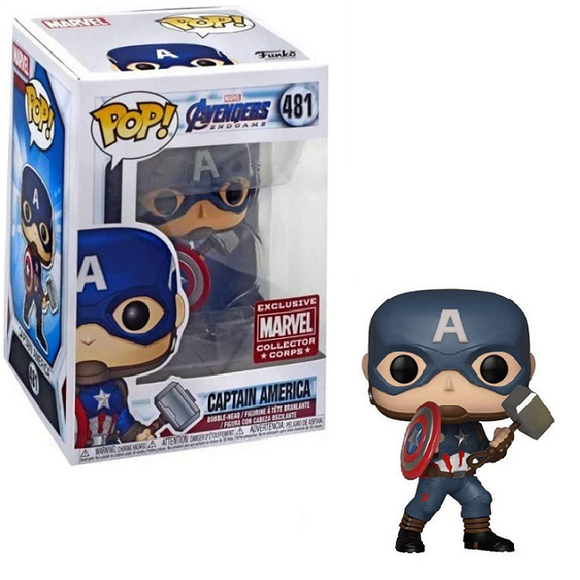 Captain America #481- Avengers Endgame Funko Pop! Exclusive