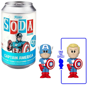 Captain America – Marvel Funko Soda [With Chance Of Chase]