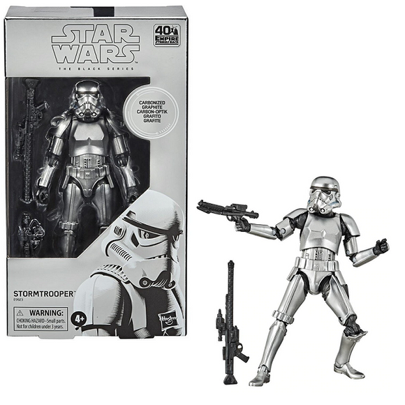 Carbonized Stormtrooper - Star Wars The Black Series 6-Inch Action Figure