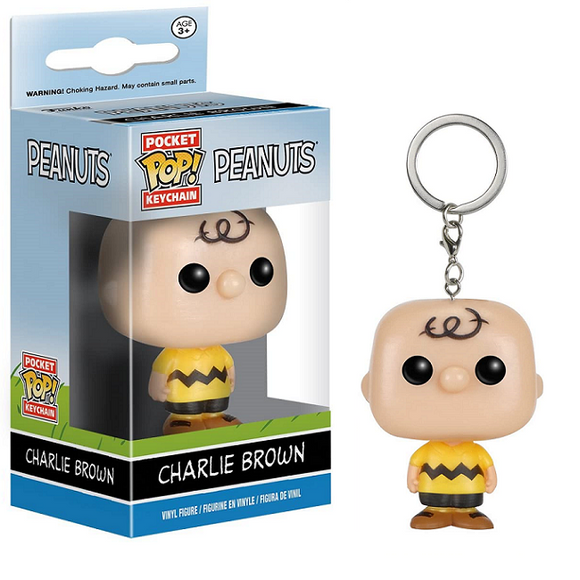 Charlie Brown - Peanuts Pocket Funko Pop! Keychain