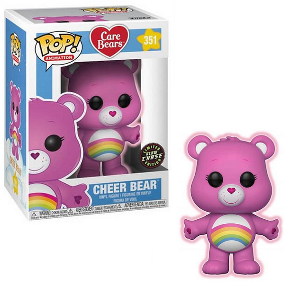 Cheer Bear #351 - Care Bears Funko Pop! Animation Chase Version