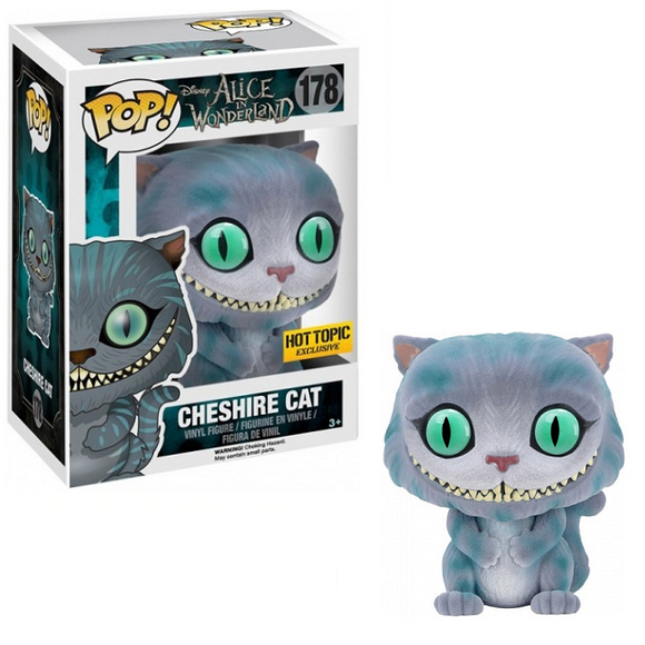 Cheshire Cat #178 - Alice in Wonderland Funko Pop! Flocked Exclusive