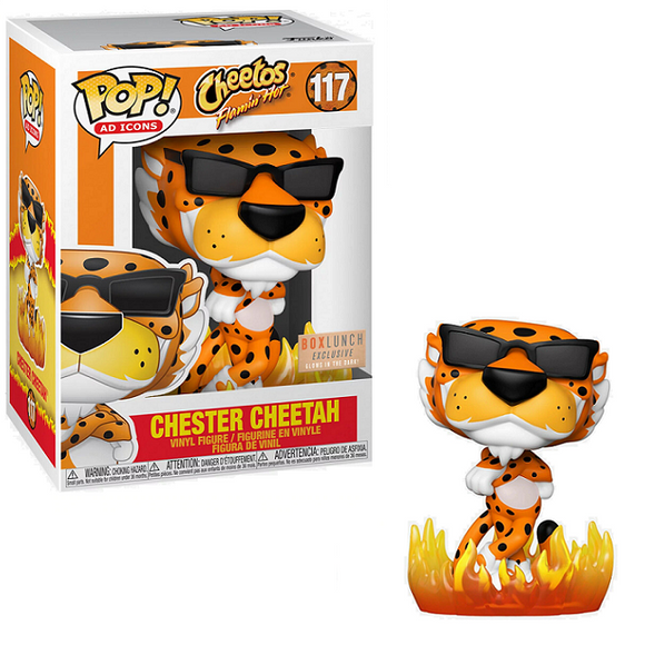 Chester Cheetah #117 - Cheetos Flamin Hot Funko Pop! Ad Icons Exclusive