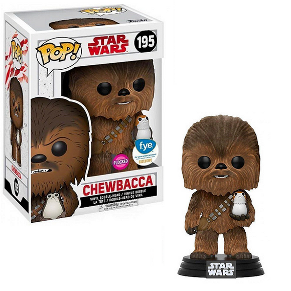 Chewbacca #195 - Star Wars Funko Pop! Flocked Exclusive