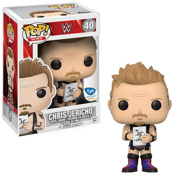 Chris Jericho #40 - Wrestling Funko Pop! WWE Exclusive