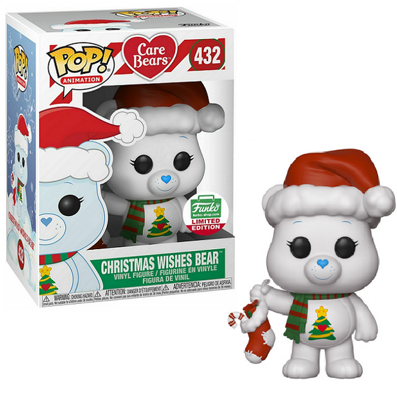 Christmas Wishes Bear #432 - Care Bears Funko Pop! Animation Exclusive