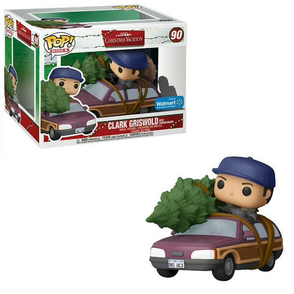 Clark Griswold with Station Wagon #90 - Christmas Vacation Funko Pop! Rides Exclusive