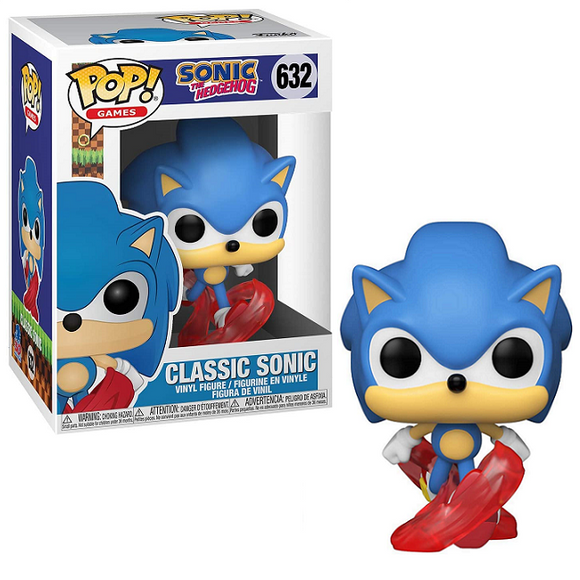 Classic Sonic #632 - Sonic The Hedgehog Funko Pop! Games