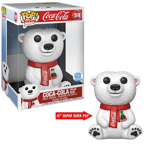 Coca-Cola Polar Bear #59 - Coca-Cola Funko Pop! Ad Icons Limited Edition