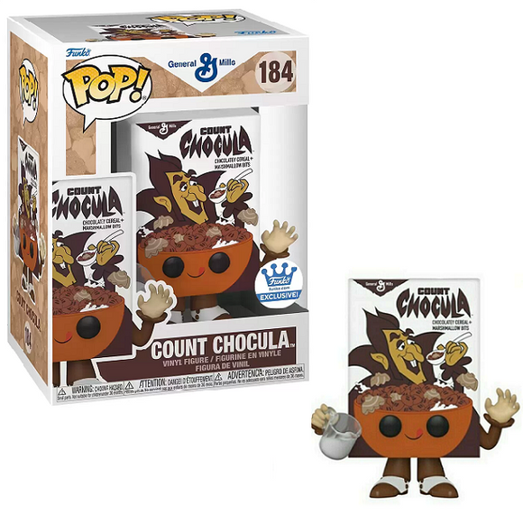 Count Chocula Cereal Box #184 - General Mills Funko Pop! Exclusive