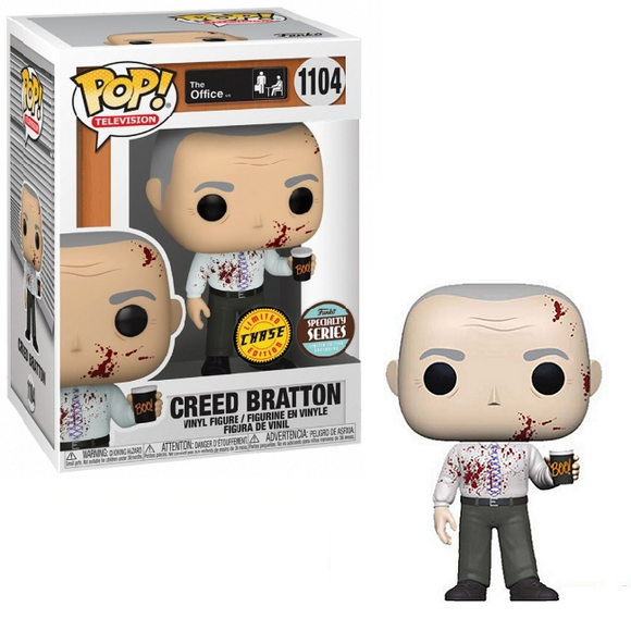 Creed Bratton #1104 - The Office Funko Pop! TV Specialty Series Chase Version