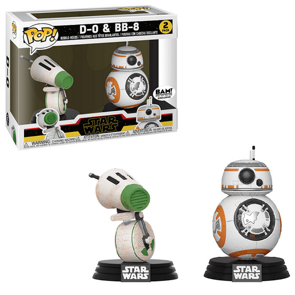D-0 and BB-8 - Star Wars Funko Pop! Exclusive