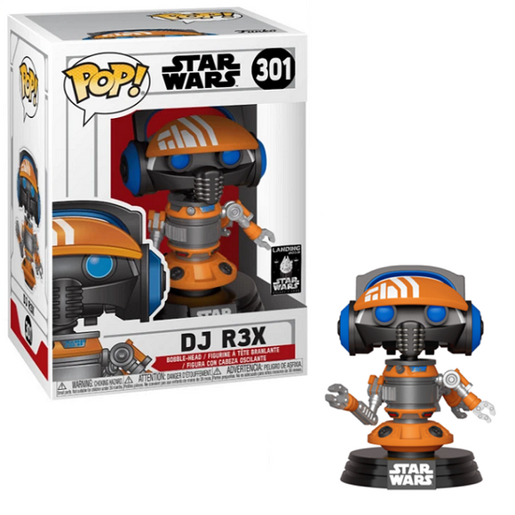 DJ R3X #301 - Star Wars Galaxys Edge Funko Pop!