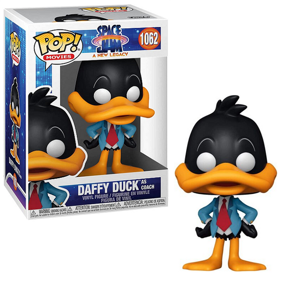 Daffy Duck As Coach #1062 – Space Jam A New Legacy Funko Pop! Movies