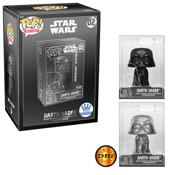 Darth Vader #02 - Star Wars Funko Pop! Die-Cast Exclusive