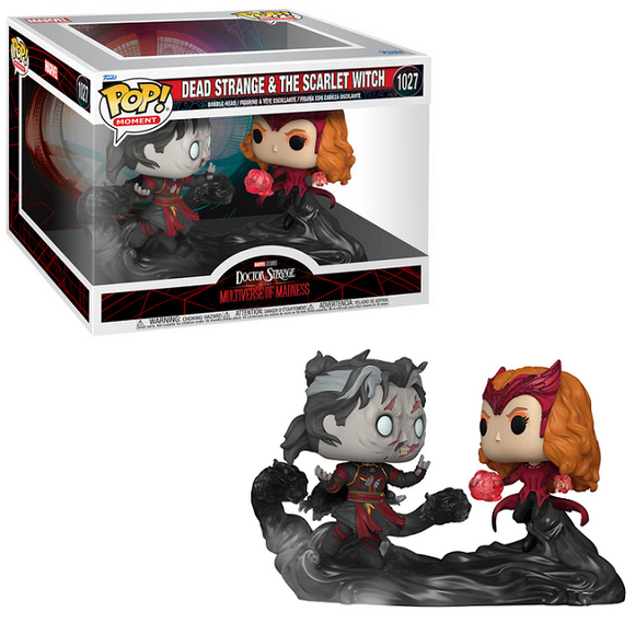 Dead Strange & The Scarlet Witch #1027 - Doctor Strange and the Multiverse of Madness Funko Pop! Moment