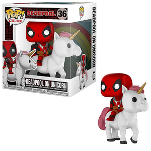 Deadpool On Unicorn #36 - Deadpool Funko Pop! Rides Exclusive