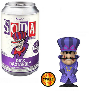 Dick Dastardly – Hanna-Barbera Vinyl SODA Opened Limited Edition Chase Figure