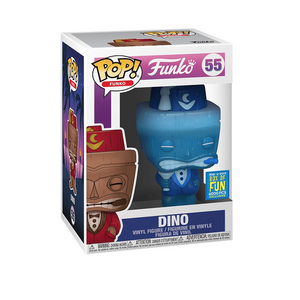 Dino #55 – Funko Pop! Funko [Blue Translucent 2019 Fundays Box Of Fun Limited Edition]