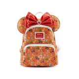 Loungefly Disney Gingerbread Mickey and Minnie Mouse Mini-Backpack and Ears Headband Set