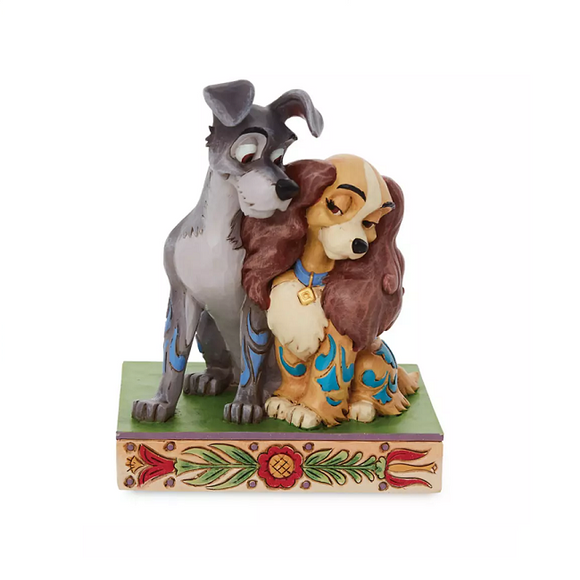 Disney Traditions Lady and the Tramp Love by Jim Shore Statue