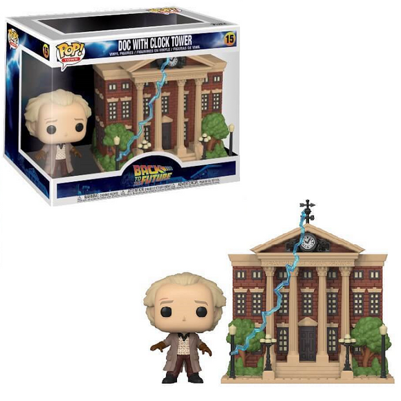 Doc with Clock Tower #15 - Back to the Future Funko Pop! Town