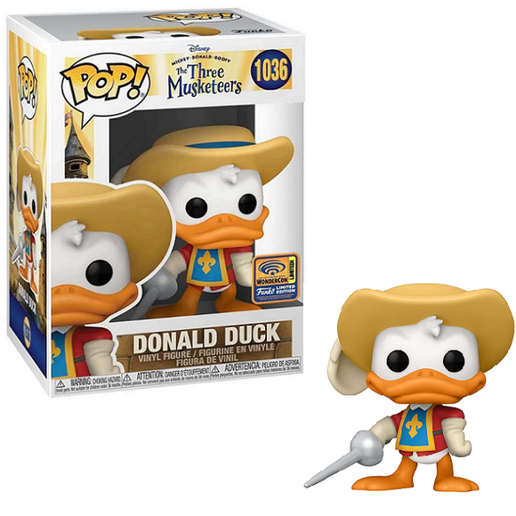 Donald Duck #1036 - The Three Musketeers Funko Pop! Limited Edition