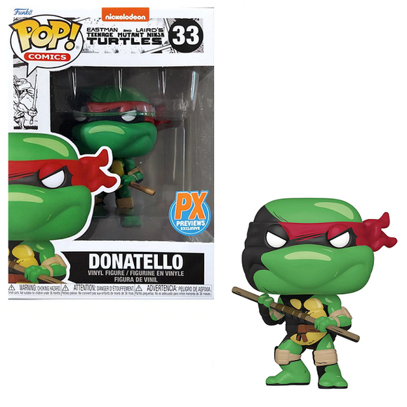 Donatello #33 - Teenage Mutant Ninja Turtles Funko Pop! Comics Exclusive