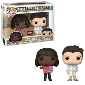 Donna & Ben Treat Yo Self - Parks & Recreation Funko Pop! TV Exclusive