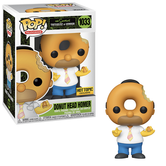 Donut Head Homer #1033 - The Simpsons Treehouse of Horror Funko Pop! TV Exclusive