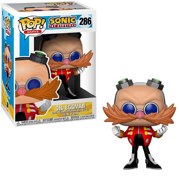 Dr Eggman #289 - Sonic The Hedgehog Funko Pop! Games [Vaulted]